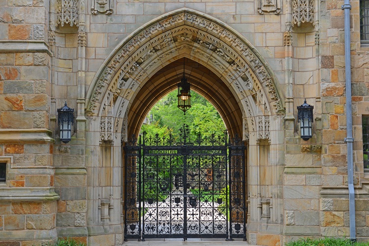 Yale University gate